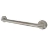 Sale Americana 18" Stainless Steel Decorative Grab Bar in Brushed Nickel Grab Bars