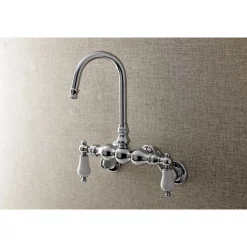 Discount Aqua Vintage AE83TX-P Adjustable Center Wall Mount Tub Faucet Tub Faucets