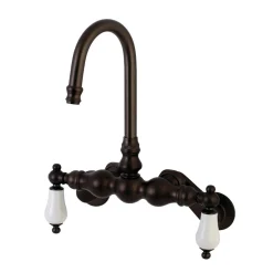 Discount Aqua Vintage AE83TX-P Adjustable Center Wall Mount Tub Faucet Tub Faucets