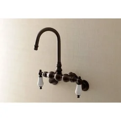 Discount Aqua Vintage AE83TX-P Adjustable Center Wall Mount Tub Faucet Tub Faucets