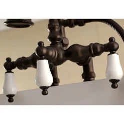Clearance Aqua Vintage AE15TX-P Clawfoot Tub Faucet with Hand Shower Tub Faucets