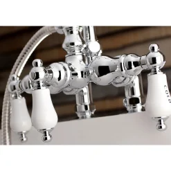 Clearance Aqua Vintage AE17TX-P Clawfoot Tub Faucet with Hand Shower Tub Faucets