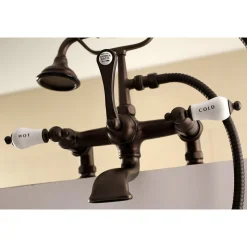 Clearance Aqua Vintage AE207TX-P 7-Inch Tub Faucet with Hand Shower Tub Faucets