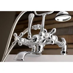 Clearance Aqua Vintage AE209TX-P7-Inch Tub Faucet with Hand Shower Tub Faucets