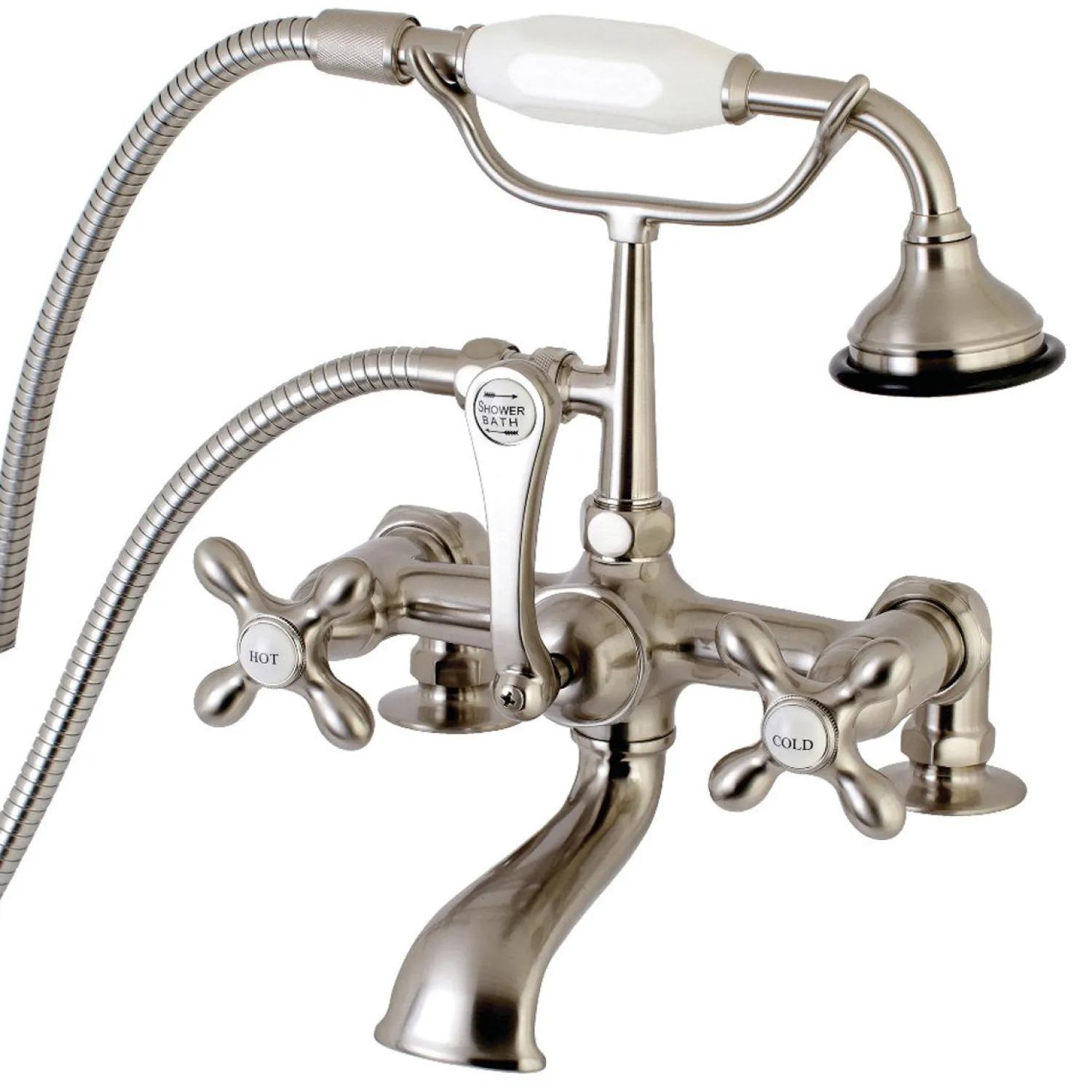 Clearance Aqua Vintage AE209TX-P7-Inch Tub Faucet with Hand Shower Tub Faucets