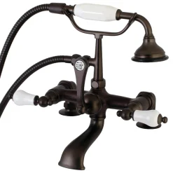 Discount Aqua Vintage AE205TX-P 7-Inch Tub Faucet with Hand Shower Tub Faucets