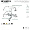 Clearance Aqua Vintage AE203TX-P 7-Inch Tub Faucet with Hand Shower Tub Faucets