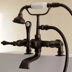 Clearance Aqua Vintage AE203TX-P 7-Inch Tub Faucet with Hand Shower Tub Faucets