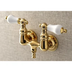 Best Aqua Vintage AE33TX-P Vintage 3-3/8-Inch Wall Mount Tub Faucet Tub Faucets