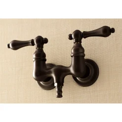 Clearance Aqua Vintage AE31TX-P Vintage 3-3/8-Inch Wall Mount Tub Faucet Tub Faucets