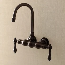 Best Aqua Vintage AE1TX-P Vintage 3-3/8-Inch Wall Mount Tub Faucet Tub Faucets