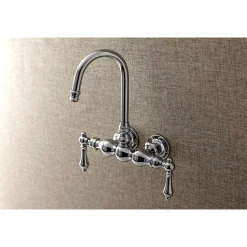 Best Aqua Vintage AE1TX-P Vintage 3-3/8-Inch Wall Mount Tub Faucet Tub Faucets