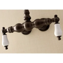 Aqua Vintage AE3TX-P Vintage 3-3/8-Inch Wall Mount Tub Faucet Tub Faucets