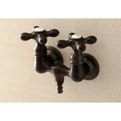 Clearance Aqua Vintage AE37TX-P Vintage 3-3/8-Inch Wall Mount Tub Faucet Tub Faucets