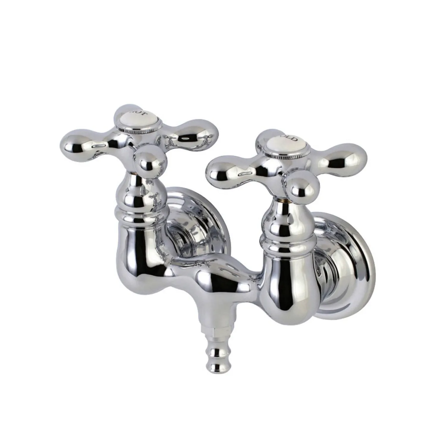 Clearance Aqua Vintage AE37TX-P Vintage 3-3/8-Inch Wall Mount Tub Faucet Tub Faucets