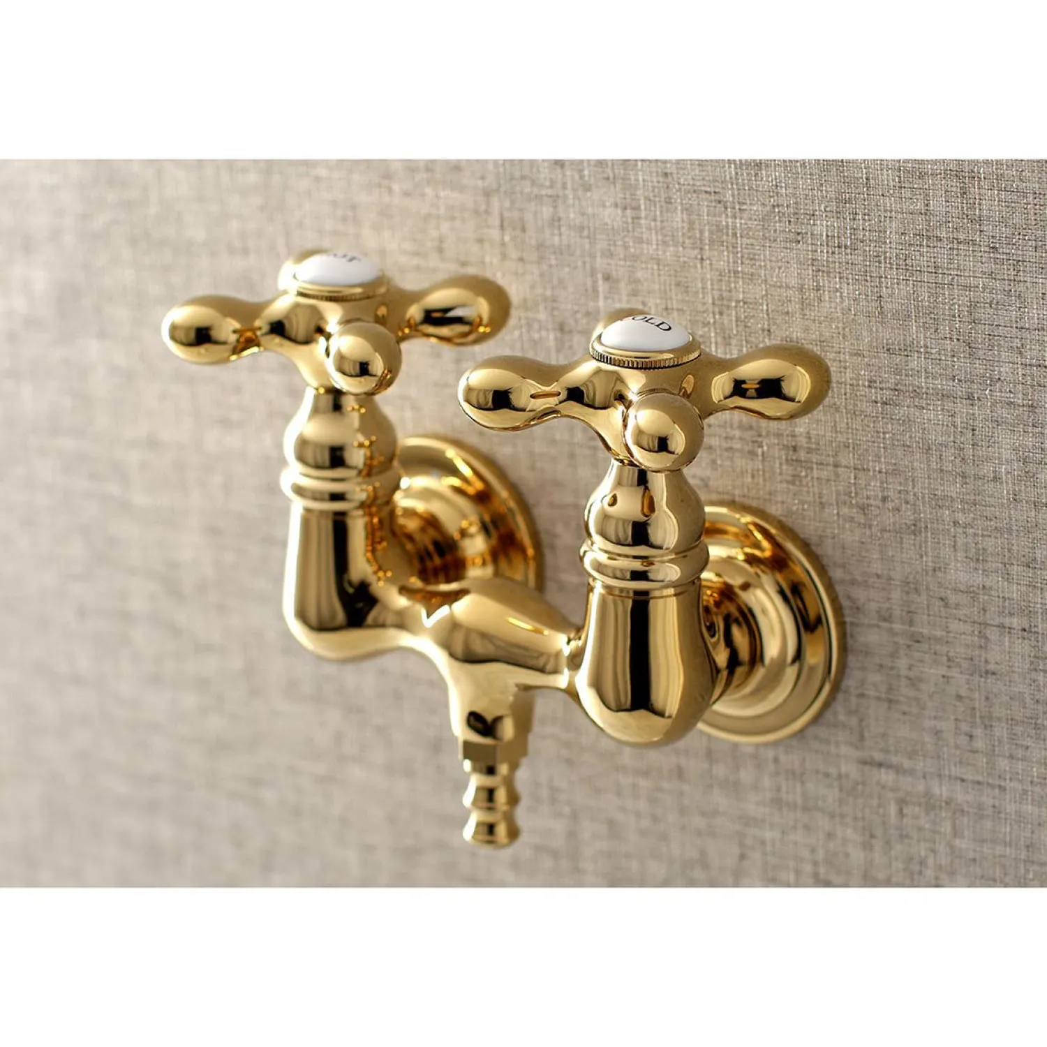 Clearance Aqua Vintage AE37TX-P Vintage 3-3/8-Inch Wall Mount Tub Faucet Tub Faucets