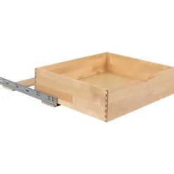 Discount Base Cabinet Roll-Out Drawer Cabinet Construction + Upgrades