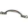 New Advantage Plus Two Pull in Brushed Black Nickel - Round Cabinet Pulls|Black & Dark Hardware