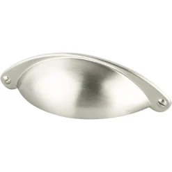 Discount Andante Cup Pull in Brushed Nickel Brushed Nickel Hardware