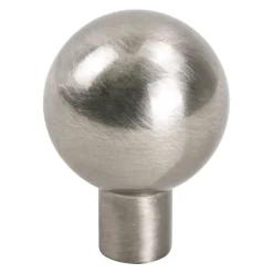 Clearance Knobs Knob in Brushed Nickel Knobs|Brushed Nickel Hardware
