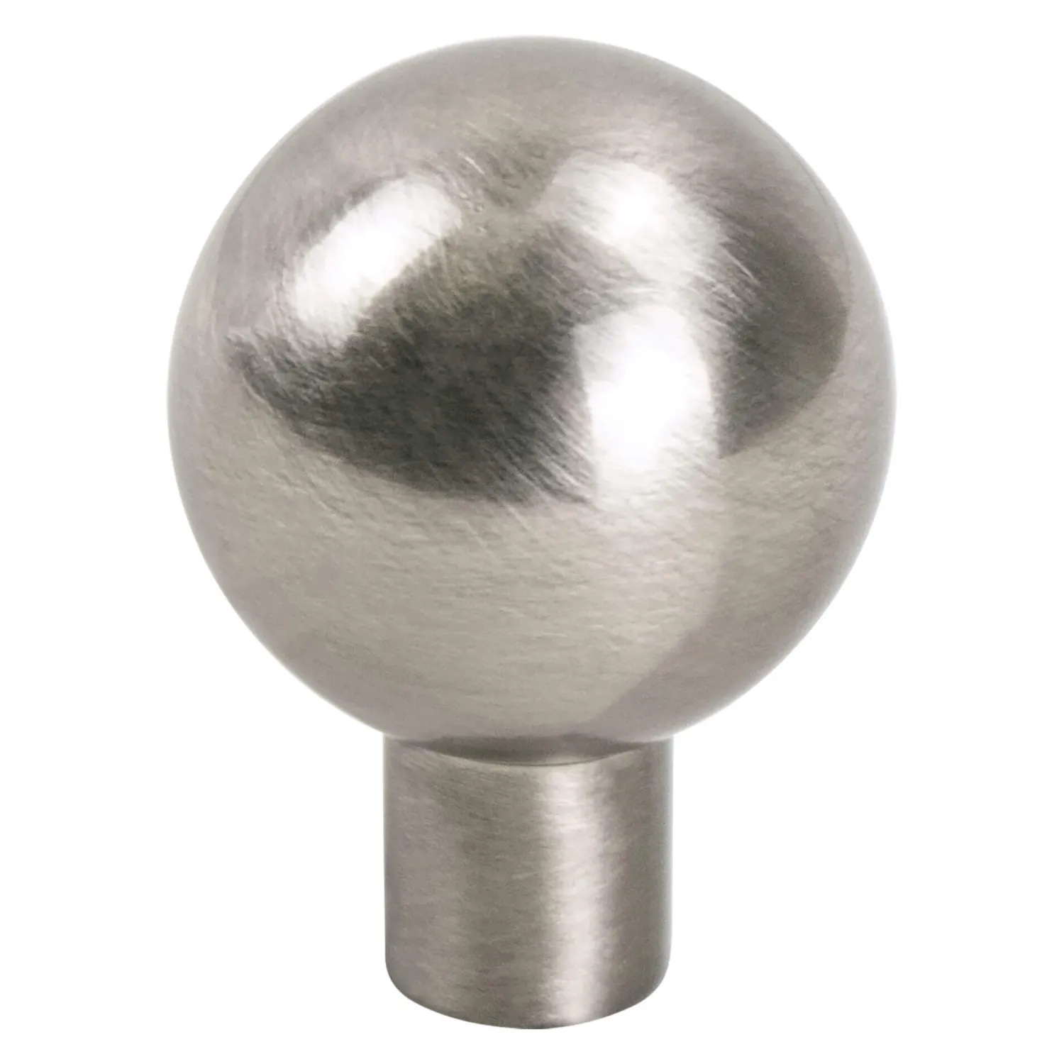 Clearance Knobs Knob in Brushed Nickel Knobs|Brushed Nickel Hardware