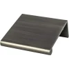 Outlet Bravo Edge Pull in Graphite Cabinet Pulls|Black & Dark Hardware