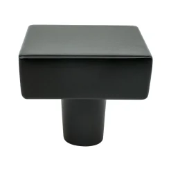 Best Brookridge Knob in Matte Black - Square Knobs|Black & Dark Hardware