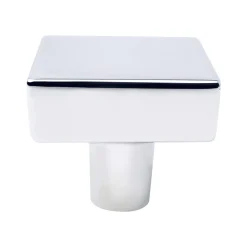 Sale Brookridge Knob in Polished Chrome - Square Knobs|Cabinet Knobs