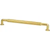 Clearance Cannelee Appliance Pull in Modern Brushed Gold Brass & Gold|Appliance Pulls