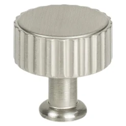 Hot Cannelee Knob in Brushed Nickel Knobs|Brushed Nickel Hardware
