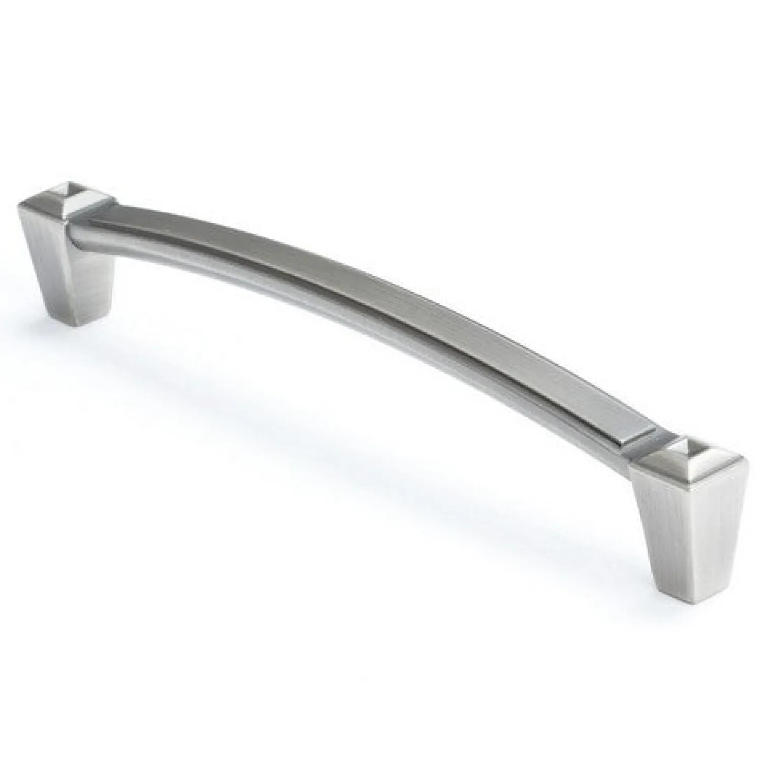 Outlet Connections 6" Pull Brushed Nickel Hardware|Cabinet Knobs