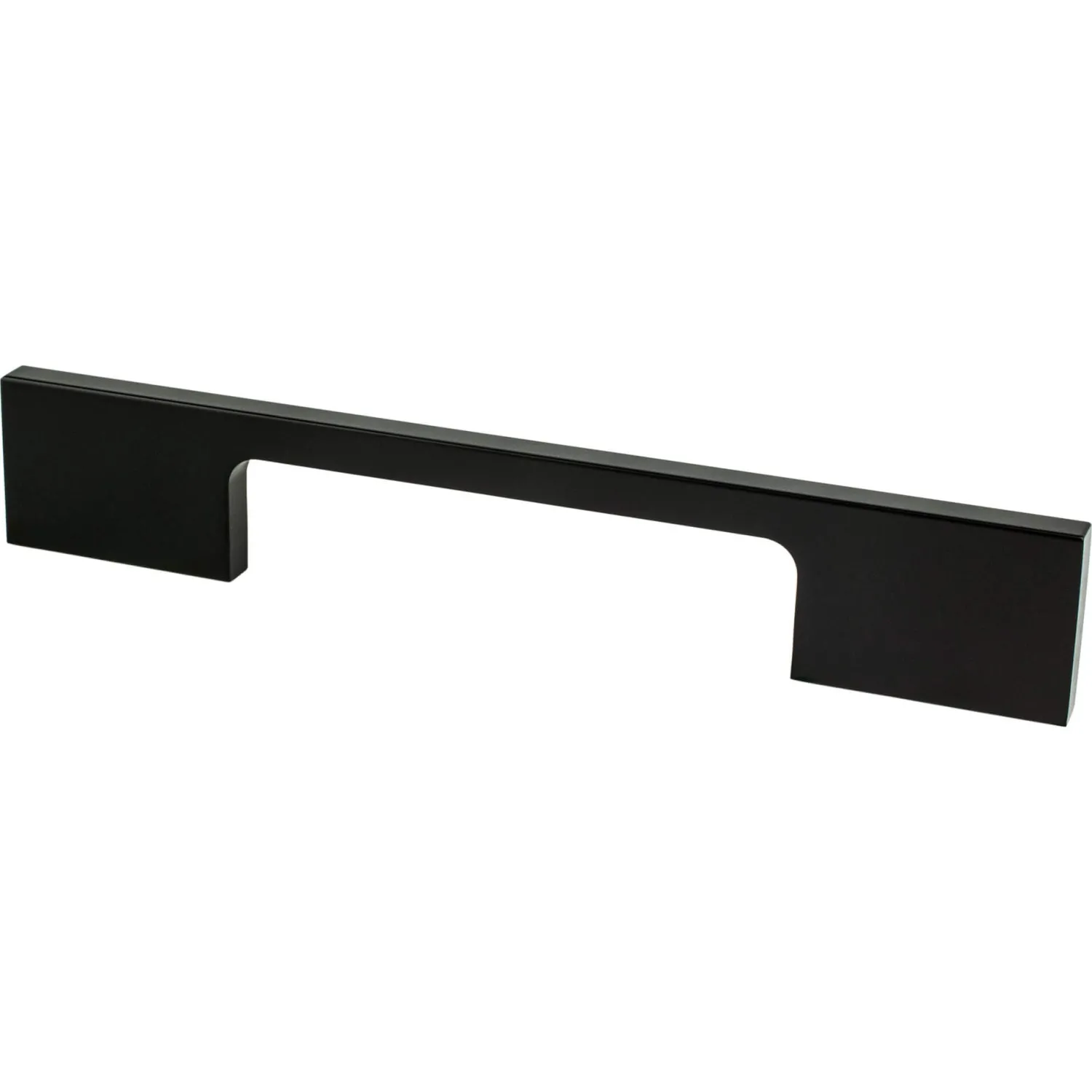 Sale Contemporary Advantage Two Pull in Matte Black Cabinet Pulls|Black & Dark Hardware