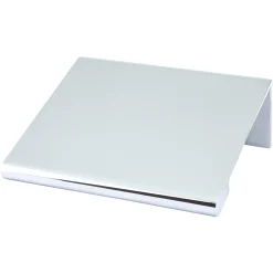 Outlet Contemporary Advantage Two Edge Pull in Polished Chrome Cabinet Pulls|Chrome Hardware