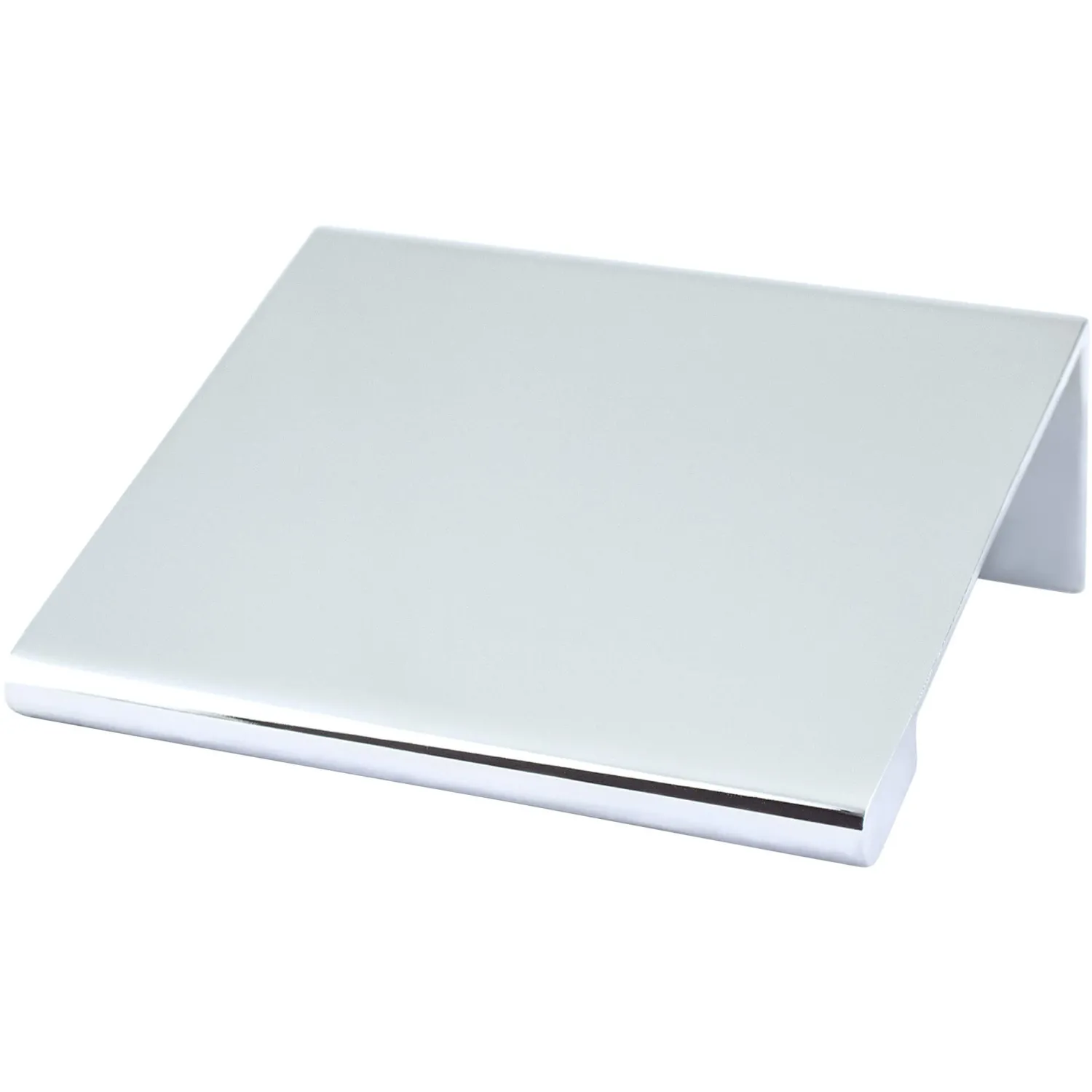 Outlet Contemporary Advantage Two Edge Pull in Polished Chrome Cabinet Pulls|Chrome Hardware