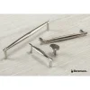 Hot Dierdra 1-7/16 Inches Long Vintage Nickel Knob Knobs|Brushed Nickel Hardware