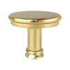 Best Dierdra Knob in Modern Brushed Gold Brass & Gold|Knobs