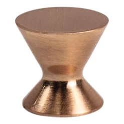 Hot Domestic Bliss Knob in Brushed Copper Knobs|Cabinet Knobs