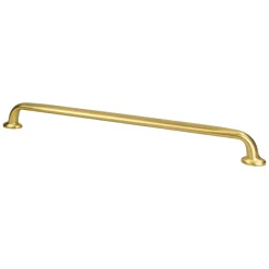 Emerling Appliance Pull in Modern Brushed Gold Brass & Gold|Appliance Pulls