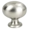 Outlet Emerling Knob in Brushed Nickel Knobs|Brushed Nickel Hardware