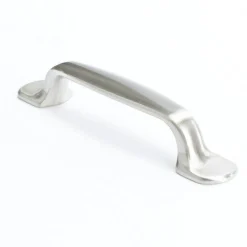 Clearance Euro Moderno 96mm Pull Cabinet Pulls|Brushed Nickel Hardware