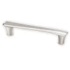 Fluidic 128mm Pull Black & Dark Hardware|Cabinet Knobs