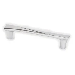 Fluidic 128mm Pull Black & Dark Hardware|Cabinet Knobs