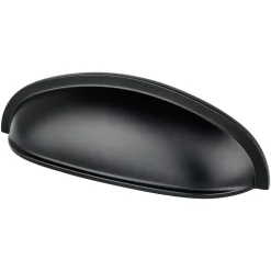 Hot Folklore Cup Pull in Matte Black Black & Dark Hardware