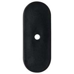 Sale Galloway Backplate in Matte Black - Round Cabinet Pulls|Black & Dark Hardware