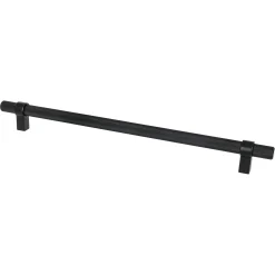 Sale Radial Reign Appliance Pull in Matte Black Black & Dark Hardware|Appliance Pulls