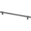 Radial Reign Appliance Pull in Slate Black & Dark Hardware|Appliance Pulls