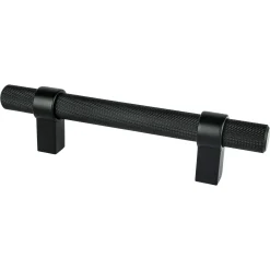 New Radial Reign Pull in Matte Black Cabinet Pulls|Black & Dark Hardware