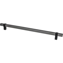 Outlet Rivet Rebel Appliance Pull in Slate and Matte Black Black & Dark Hardware|Mixed Finish Hardware