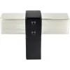 New Rivet Rebel Knob in Brushed Nickel and Matte Black Brushed Nickel Hardware|Black & Dark Hardware