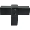 Sale Rivet Rebel Knob in Matte Black Knobs|Black & Dark Hardware